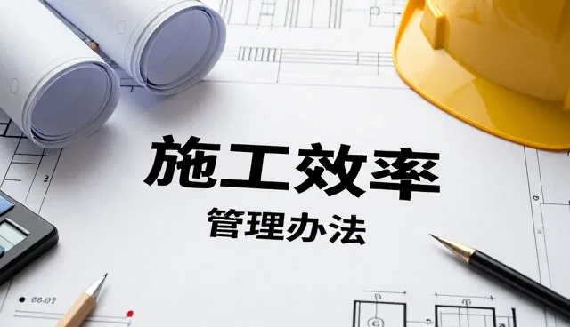 施工效率提升的三大关键设计因素